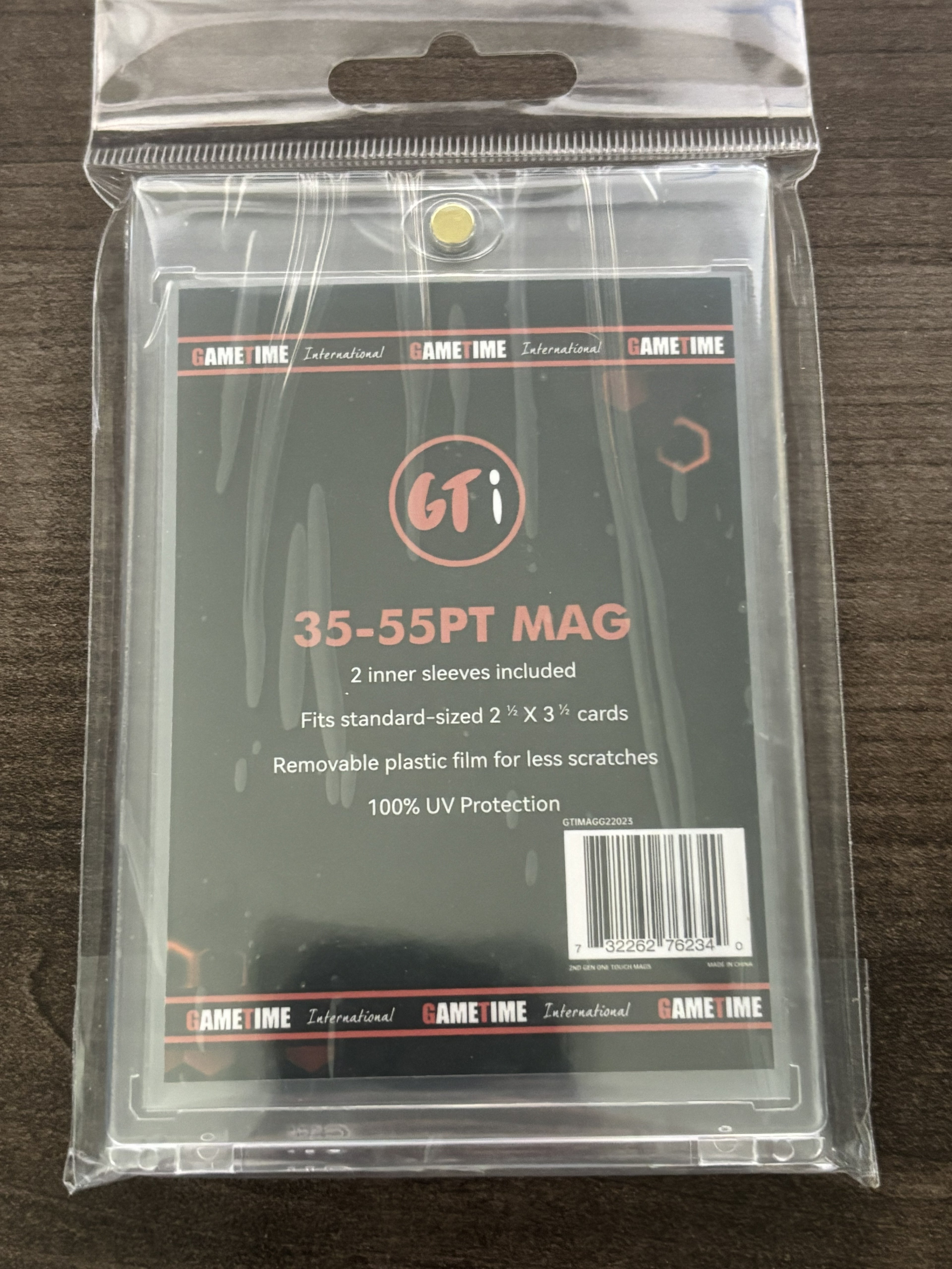35-55 75PT 130PT One Touch Magnetic Card Holder Pick Your Color! Case Mag
