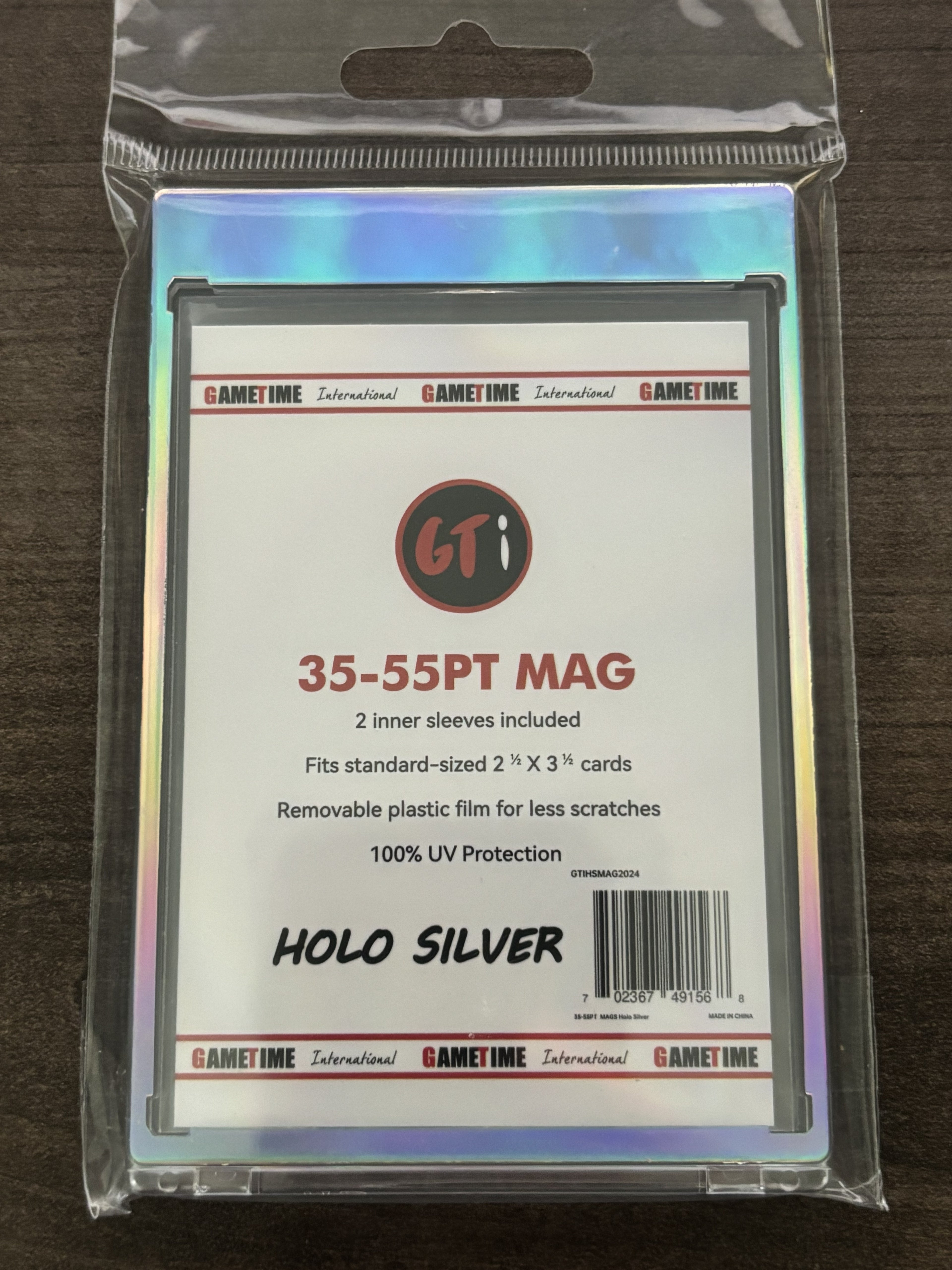 35-55 75PT 130PT One Touch Magnetic Card Holder Pick Your Color! Case Mag
