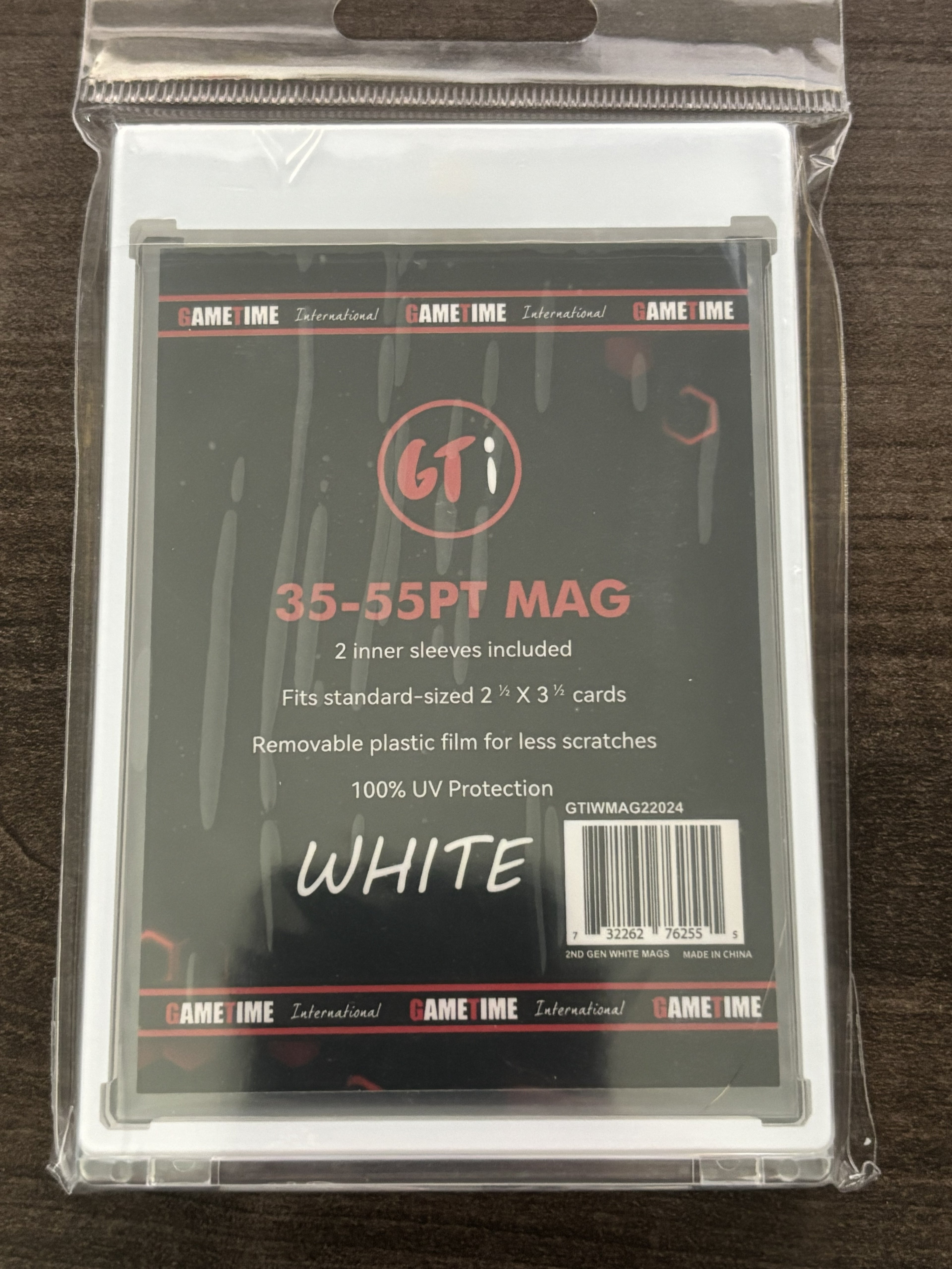 35-55 75PT 130PT One Touch Magnetic Card Holder Pick Your Color! Case Mag