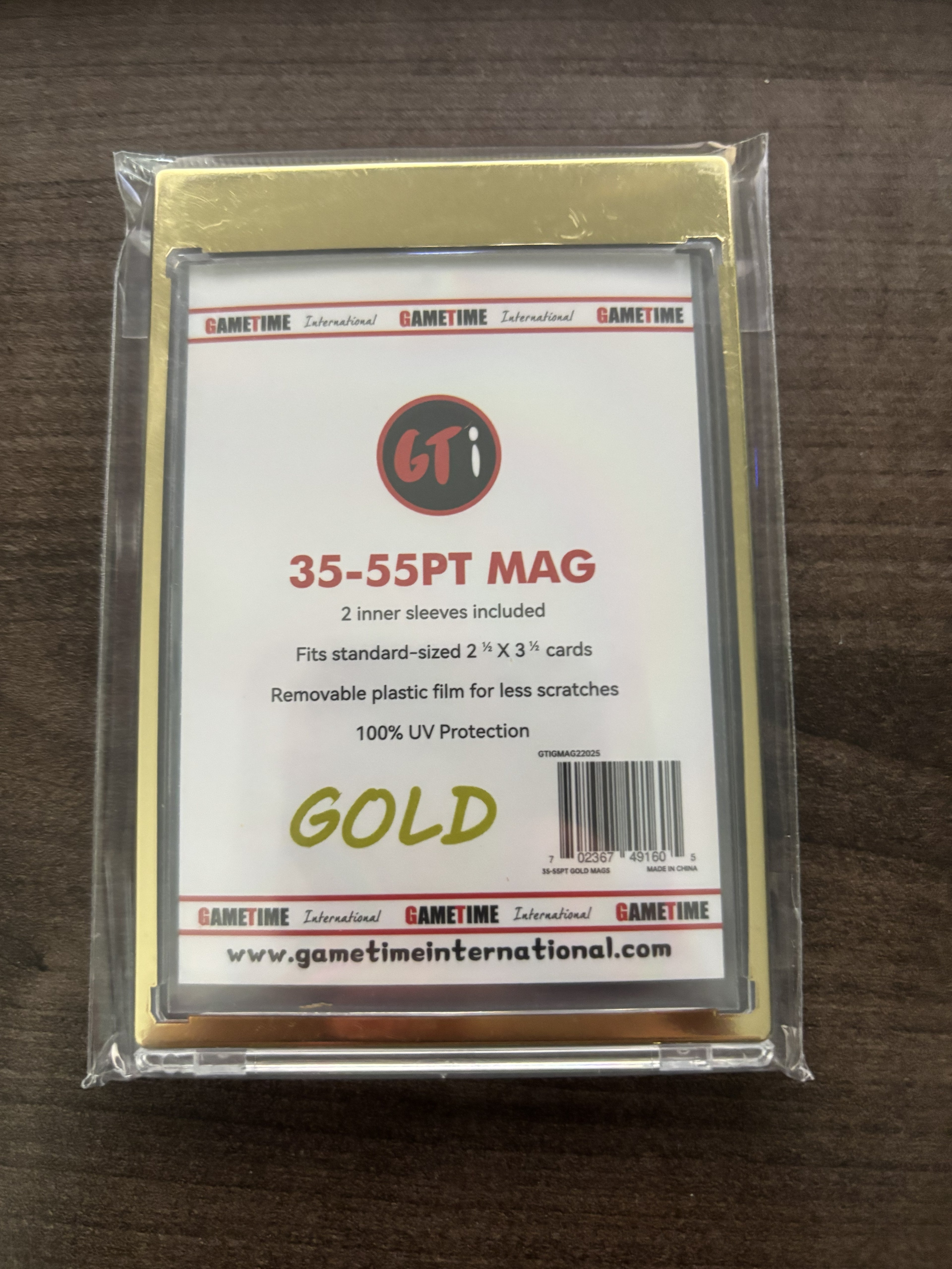 35-55 75PT 130PT One Touch Magnetic Card Holder Pick Your Color! Case Mag