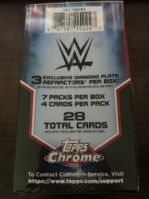 2026 Topps Chrome WWE Blaster Value Box