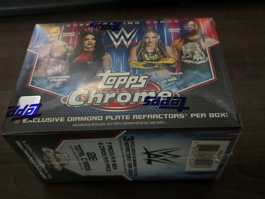 2026 Topps Chrome WWE Blaster Value Box