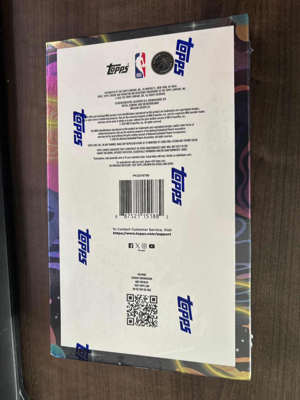 2025-26 Topps Chrome Cosmic Basketball Hobby Box