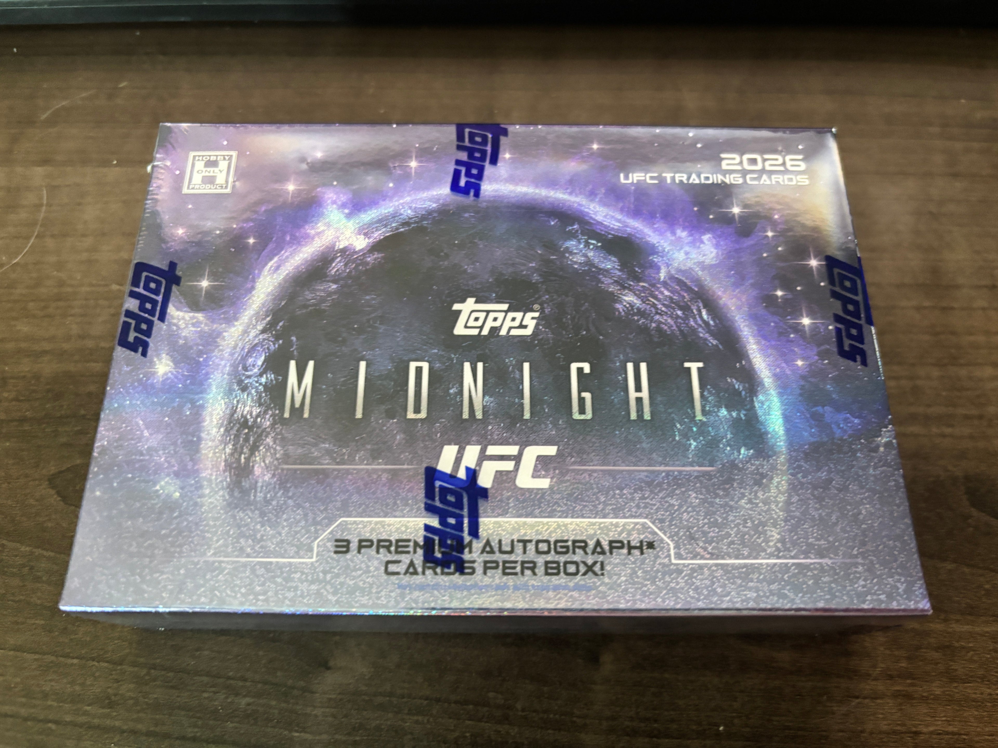 2026 Topps UFC Midnight Hobby box