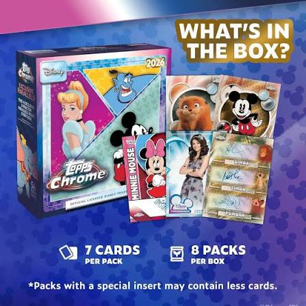 2026 Topps Disney Mega Box