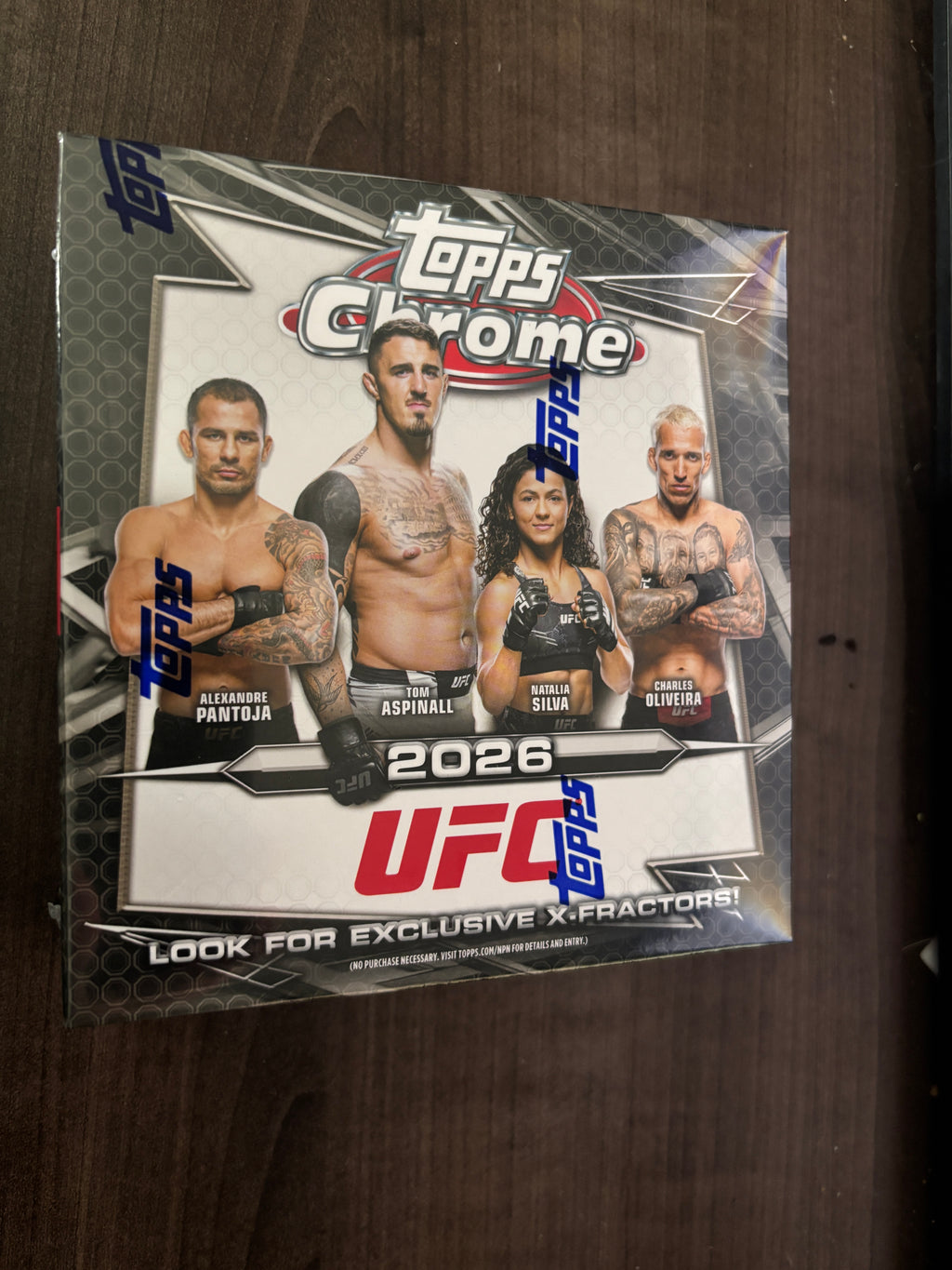 2026 Topps UFC Chrome Mega box