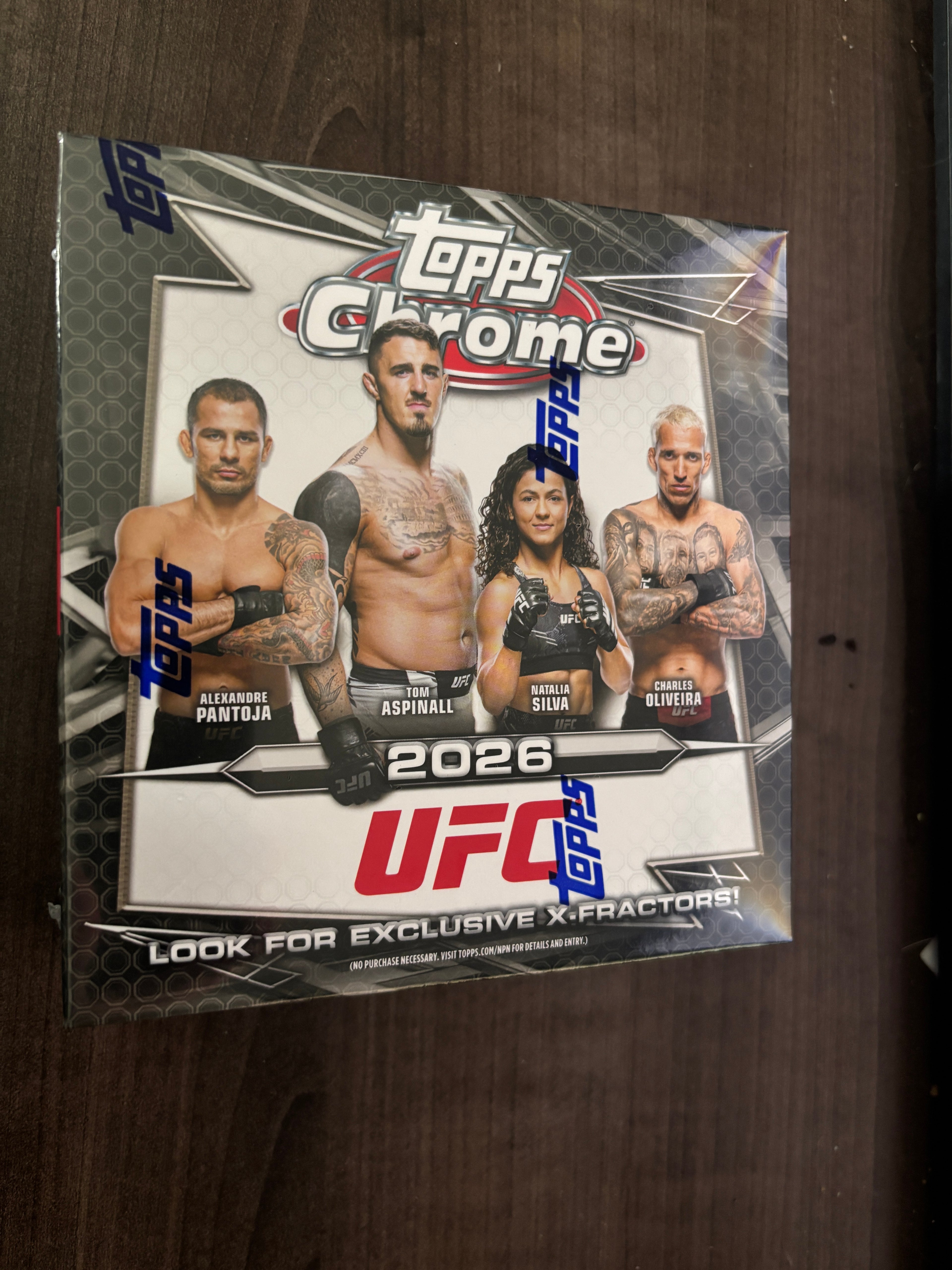 2026 Topps UFC Chrome Mega box