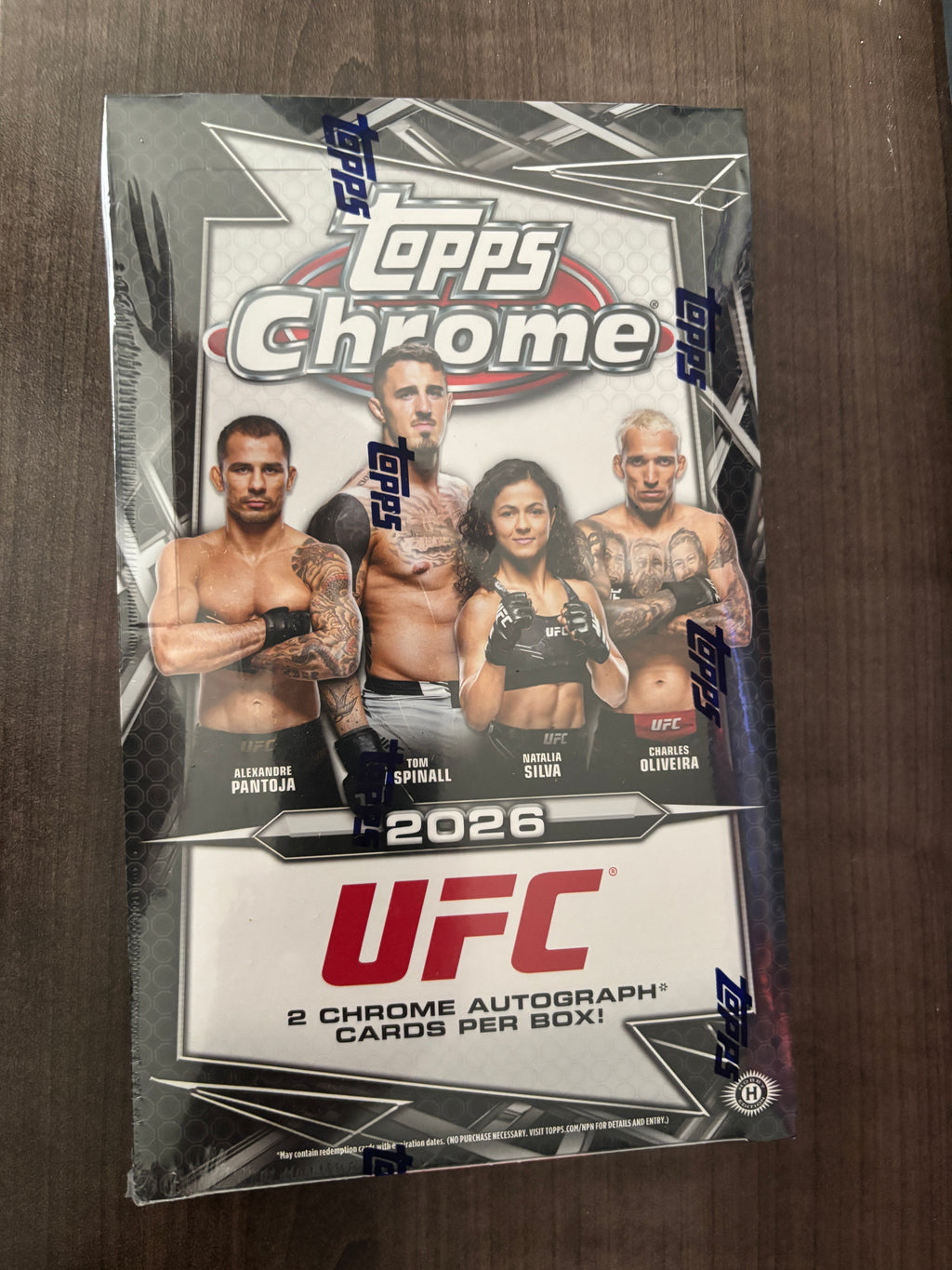 2026 Topps UFC Chrome Hobby box
