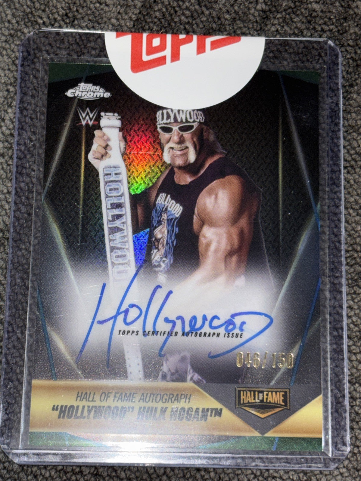 Hollywood Hulk Hogan /150 Autograph 2025 Topps Chrome #HOF-HH