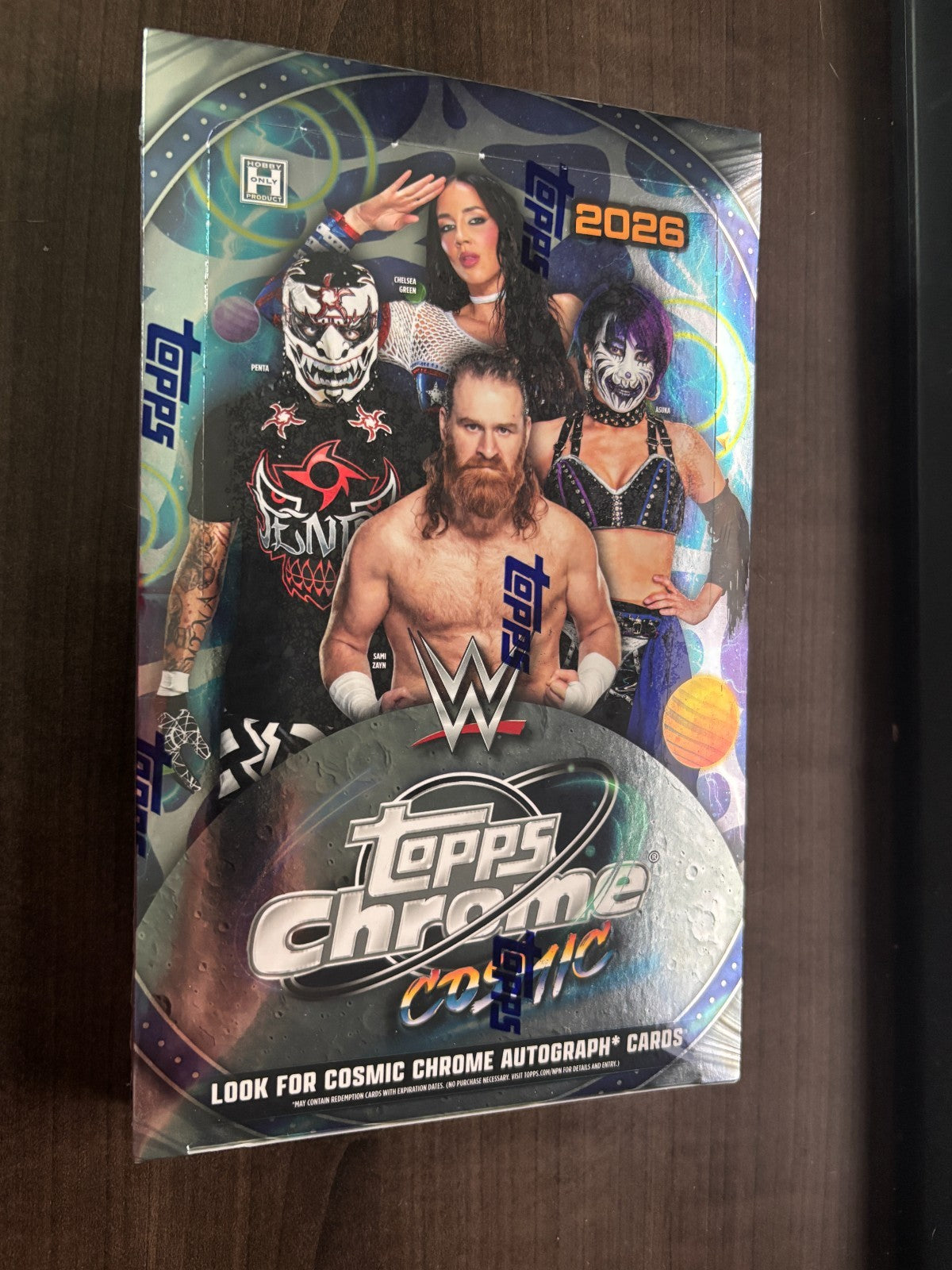 2026 Topps Cosmic Chrome WWE  Hobby Box FACTORY SEALED